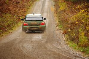 Dave Carapetyan / K.J. Miller Subaru WRX STi on SS1, Passmore North I.