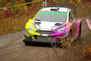 Patrick Gruszka / Florian Barral Mitsubishi Mirage RS on SS1, Passmore North I.