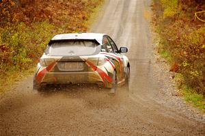 Grzegorz Bugaj / Ela Dziubanski Subaru WRX STi on SS1, Passmore North I.