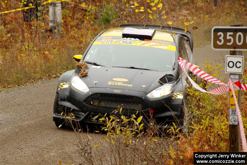 Allen Dobasu / Patrick Walsh Ford Fiesta on SS1, Passmore North I.