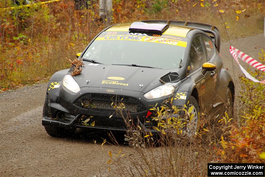 Allen Dobasu / Patrick Walsh Ford Fiesta on SS1, Passmore North I.