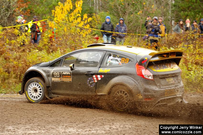 Allen Dobasu / Patrick Walsh Ford Fiesta on SS1, Passmore North I.