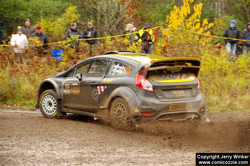 Allen Dobasu / Patrick Walsh Ford Fiesta on SS1, Passmore North I.