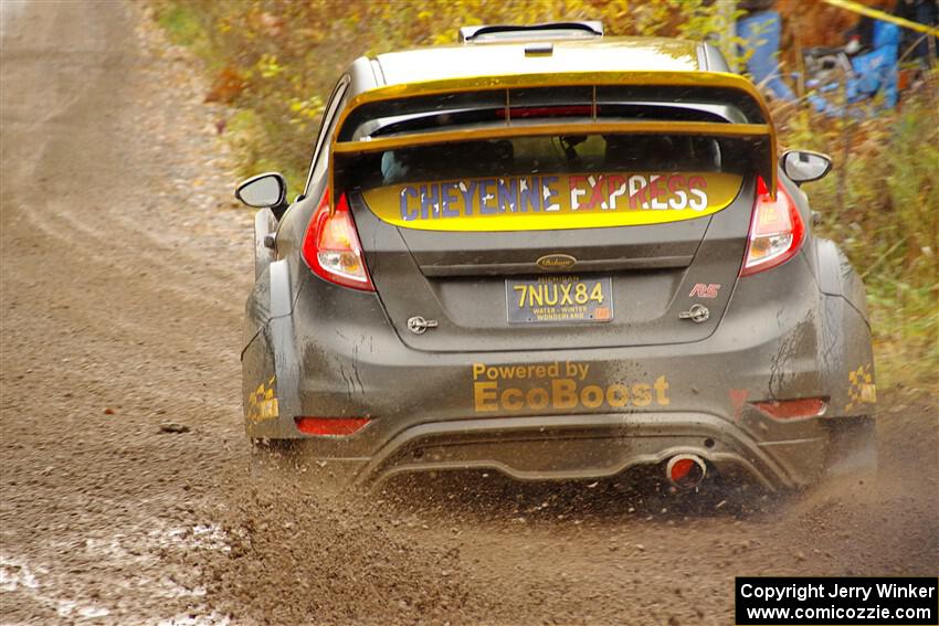 Allen Dobasu / Patrick Walsh Ford Fiesta on SS1, Passmore North I.