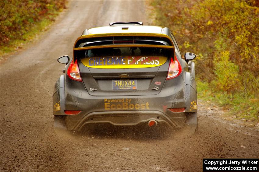 Allen Dobasu / Patrick Walsh Ford Fiesta on SS1, Passmore North I.