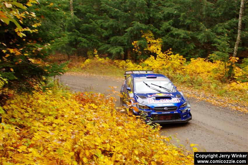 Brandon Semenuk / Keaton Williams Subaru WRX STi on SS3, Bob Lake I.