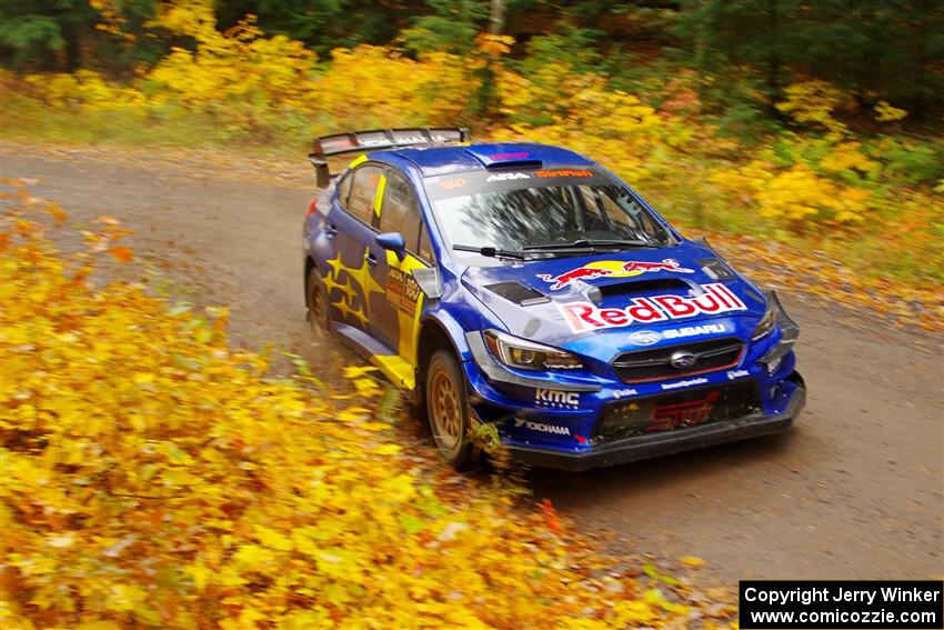 Brandon Semenuk / Keaton Williams Subaru WRX STi on SS3, Bob Lake I.