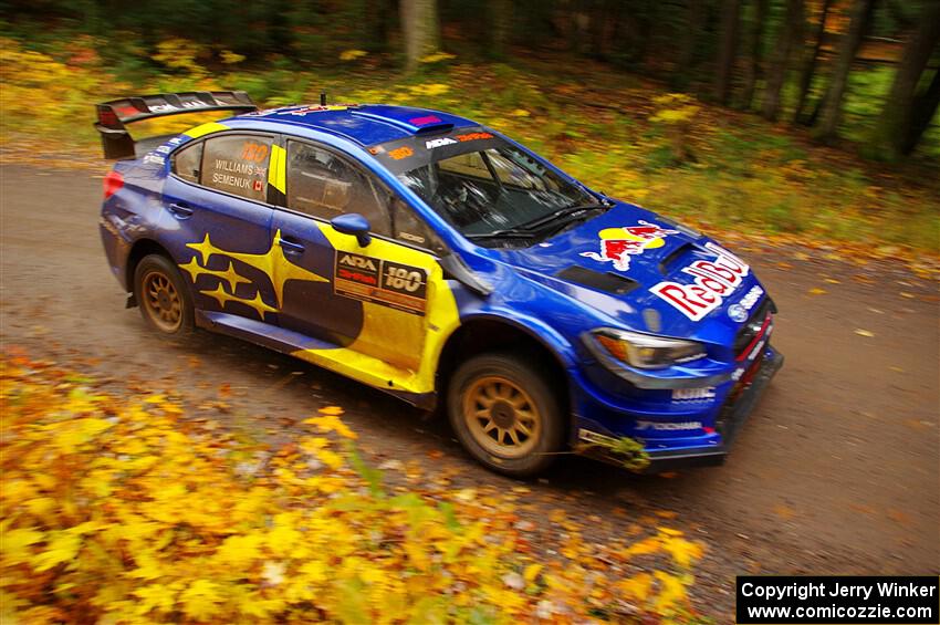 Brandon Semenuk / Keaton Williams Subaru WRX STi on SS3, Bob Lake I.