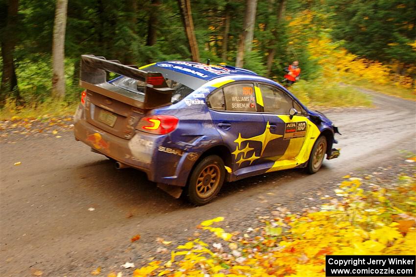 Brandon Semenuk / Keaton Williams Subaru WRX STi on SS3, Bob Lake I.