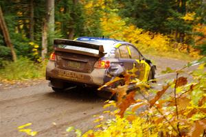 Travis Pastrana / Rhianon Gelsomino Subaru WRX STi on SS3, Bob Lake I.