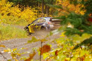 Travis Pastrana / Rhianon Gelsomino Subaru WRX STi on SS3, Bob Lake I.