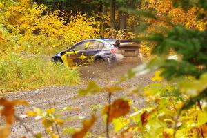 Travis Pastrana / Rhianon Gelsomino Subaru WRX STi on SS3, Bob Lake I.