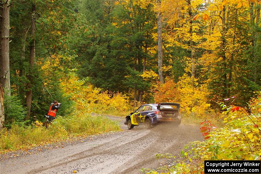 Brandon Semenuk / Keaton Williams Subaru WRX STi on SS3, Bob Lake I.