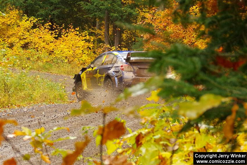 Travis Pastrana / Rhianon Gelsomino Subaru WRX STi on SS3, Bob Lake I.