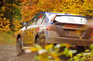 Jeff Seehorn / Aris Mantopoulos Subaru WRX STi on SS3, Bob Lake I.