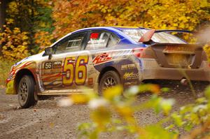 Jeff Seehorn / Aris Mantopoulos Subaru WRX STi on SS3, Bob Lake I.