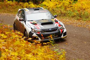 Grzegorz Bugaj / Ela Dziubanski Subaru WRX STi on SS3, Bob Lake I.