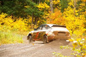 Grzegorz Bugaj / Ela Dziubanski Subaru WRX STi on SS3, Bob Lake I.