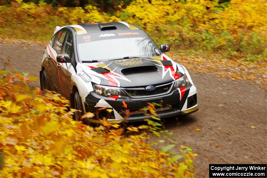 Grzegorz Bugaj / Ela Dziubanski Subaru WRX STi on SS3, Bob Lake I.