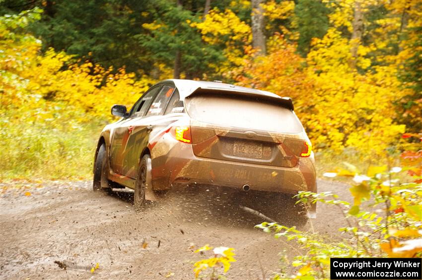 Grzegorz Bugaj / Ela Dziubanski Subaru WRX STi on SS3, Bob Lake I.