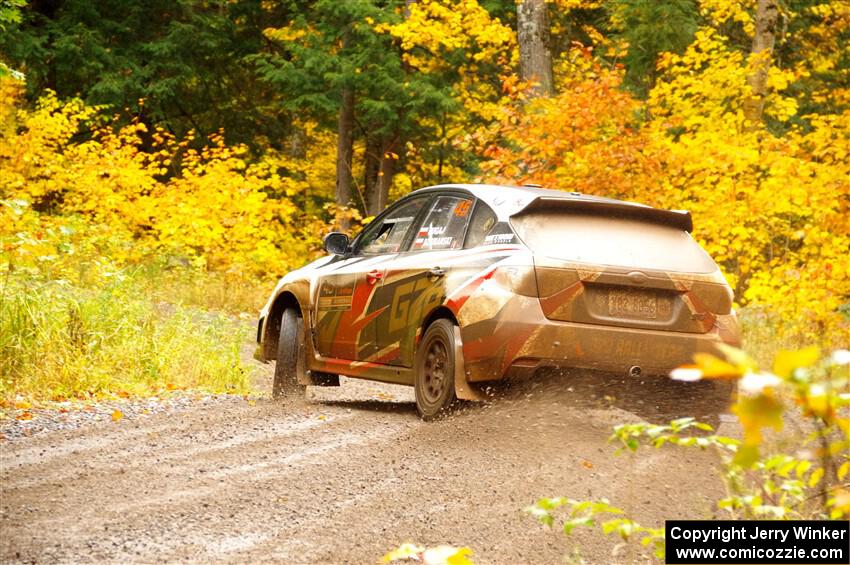 Grzegorz Bugaj / Ela Dziubanski Subaru WRX STi on SS3, Bob Lake I.