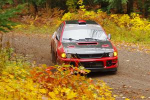 Mark Piatkowski / Aaron Crescenti Subaru Impreza 2.5RS on SS3, Bob Lake I.