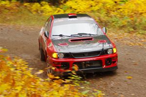 Mark Piatkowski / Aaron Crescenti Subaru Impreza 2.5RS on SS3, Bob Lake I.