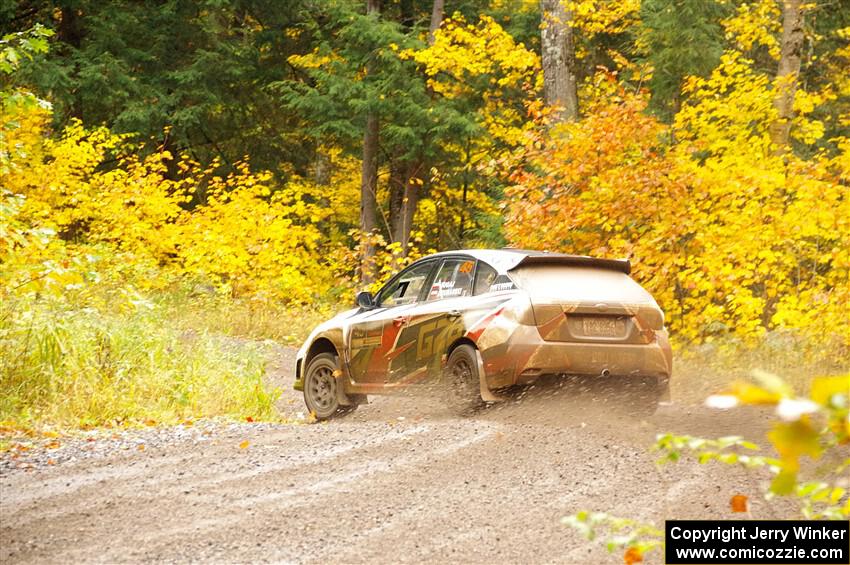 Grzegorz Bugaj / Ela Dziubanski Subaru WRX STi on SS3, Bob Lake I.