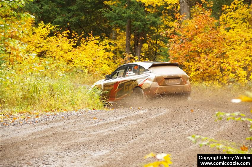 Grzegorz Bugaj / Ela Dziubanski Subaru WRX STi on SS3, Bob Lake I.