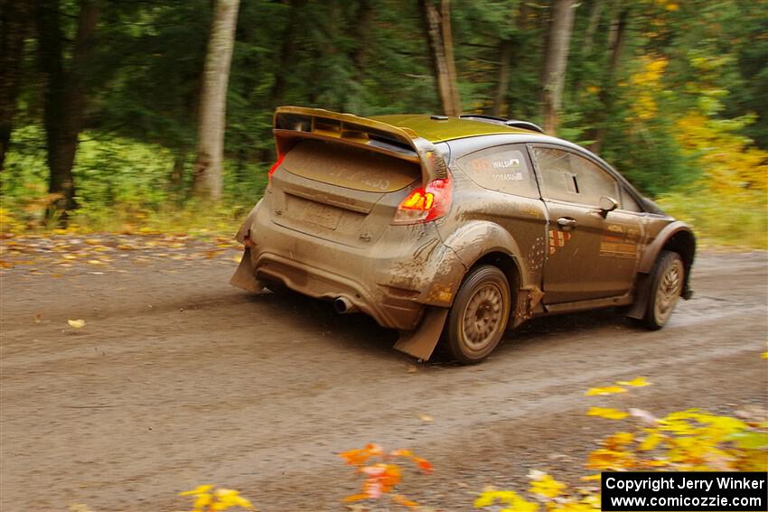 Allen Dobasu / Patrick Walsh Ford Fiesta on SS3, Bob Lake I.