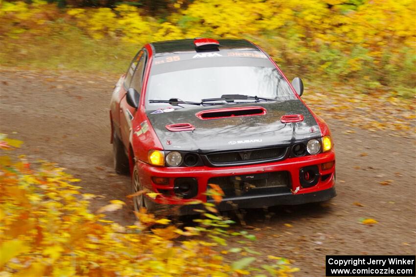 Mark Piatkowski / Aaron Crescenti Subaru Impreza 2.5RS on SS3, Bob Lake I.