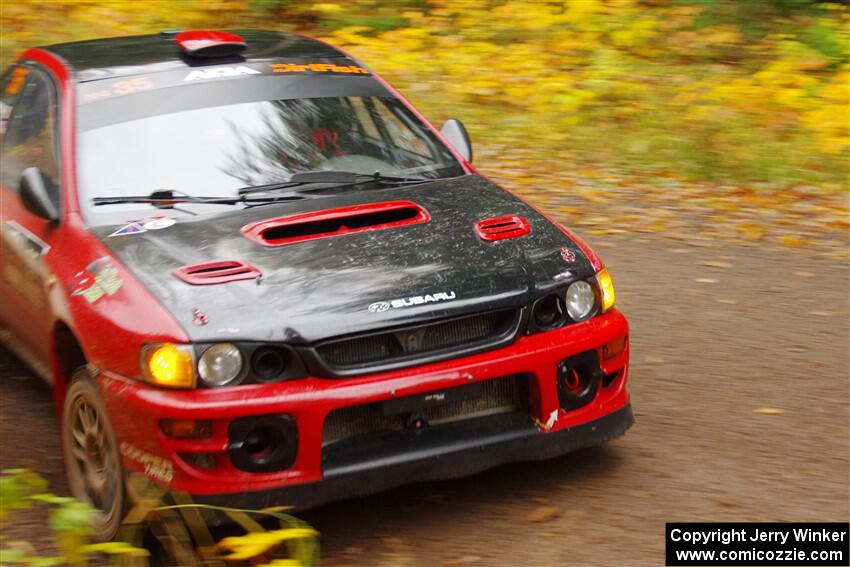 Mark Piatkowski / Aaron Crescenti Subaru Impreza 2.5RS on SS3, Bob Lake I.