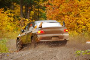 Tim Whitteridge / Ryan Dunham Mitsubishi Lancer Evo VIII on SS3, Bob Lake I.