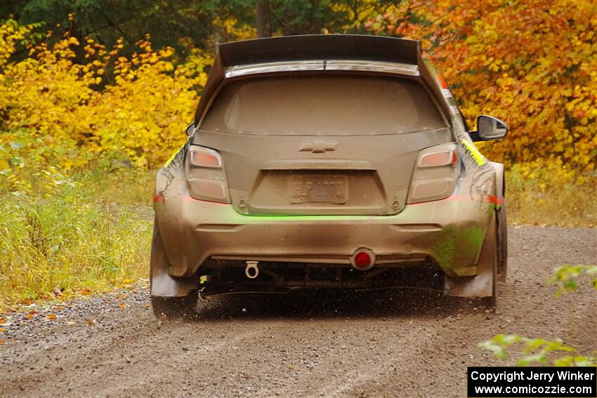 Pat Moro / Ole Holter Chevy Sonic LS on SS3, Bob Lake I.