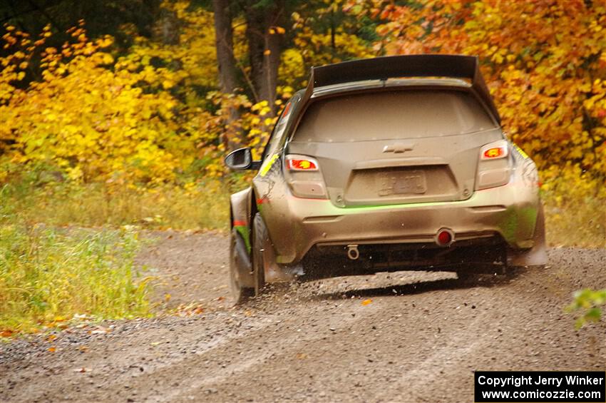 Pat Moro / Ole Holter Chevy Sonic LS on SS3, Bob Lake I.