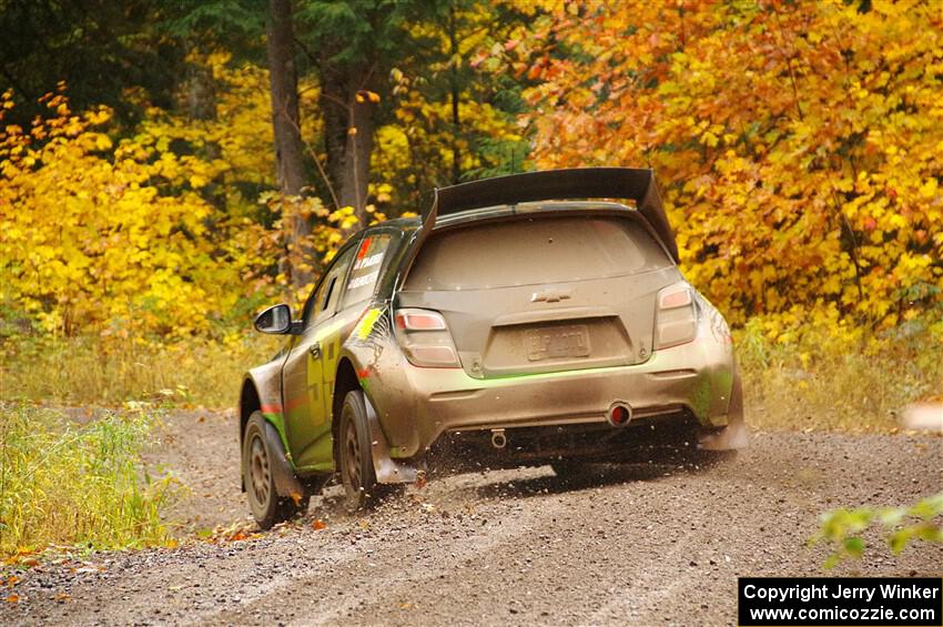 Pat Moro / Ole Holter Chevy Sonic LS on SS3, Bob Lake I.