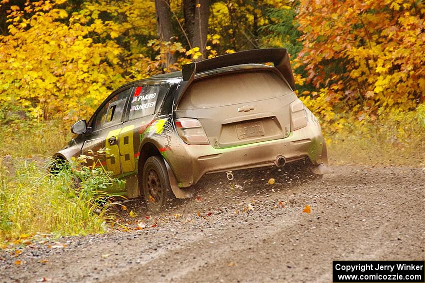 Pat Moro / Ole Holter Chevy Sonic LS on SS3, Bob Lake I.