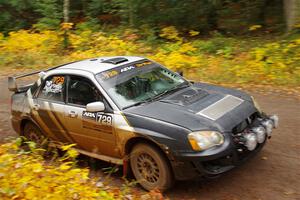 Dylan Murcott / Andrew Sims Subaru WRX STi on SS3, Bob Lake I.