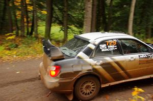 Dylan Murcott / Andrew Sims Subaru WRX STi on SS3, Bob Lake I.