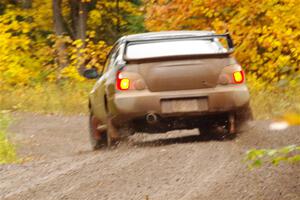 Dylan Murcott / Andrew Sims Subaru WRX STi on SS3, Bob Lake I.