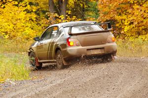 Dylan Murcott / Andrew Sims Subaru WRX STi on SS3, Bob Lake I.