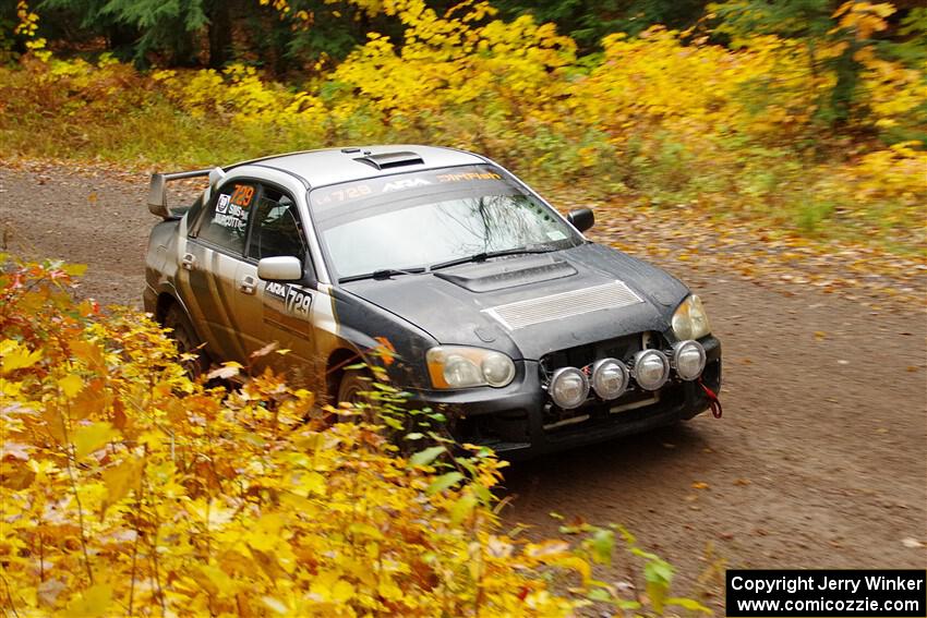 Dylan Murcott / Andrew Sims Subaru WRX STi on SS3, Bob Lake I.