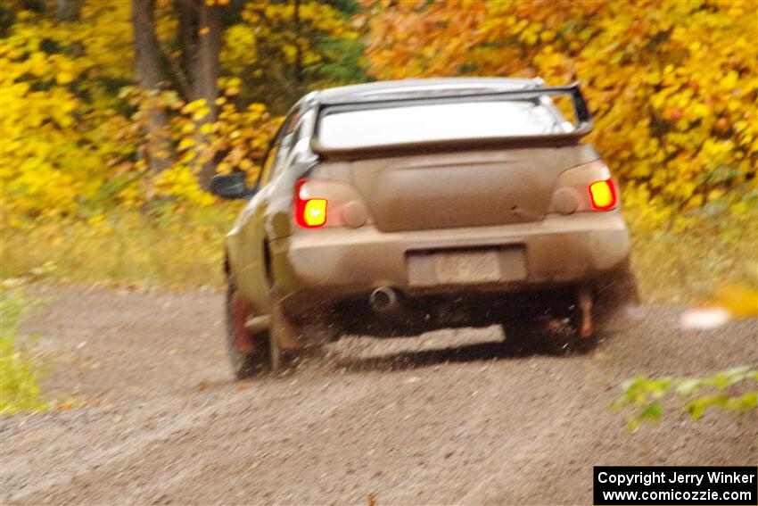 Dylan Murcott / Andrew Sims Subaru WRX STi on SS3, Bob Lake I.