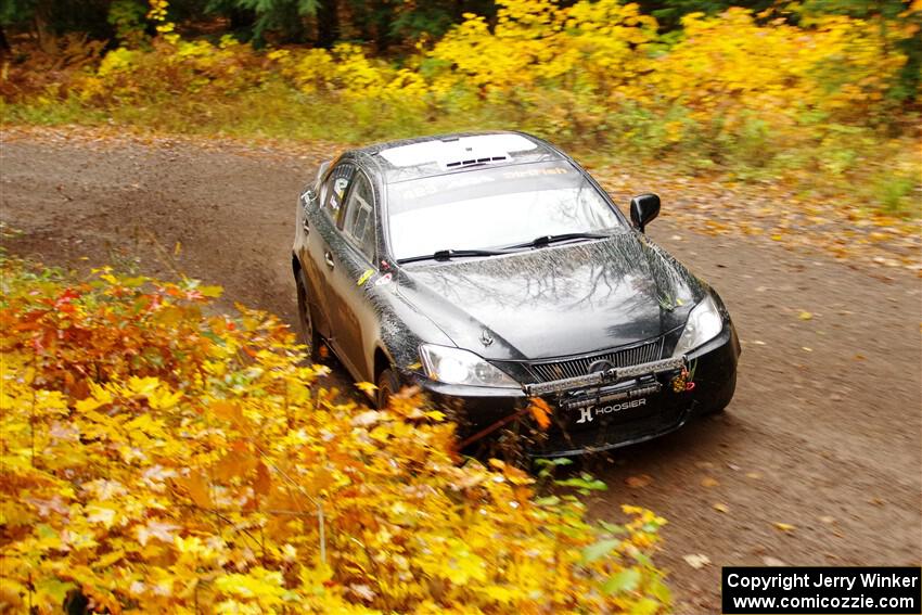 Michael Hooper / Claudia Barbera-Pullen Lexus IS350 on SS3, Bob Lake I.