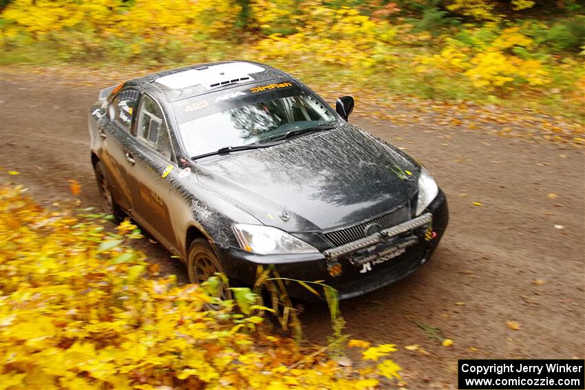 Michael Hooper / Claudia Barbera-Pullen Lexus IS350 on SS3, Bob Lake I.