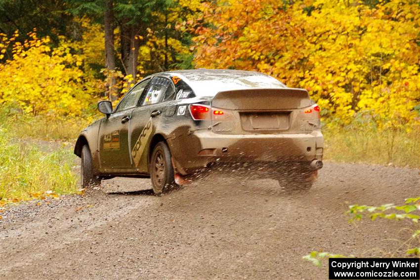 Michael Hooper / Claudia Barbera-Pullen Lexus IS350 on SS3, Bob Lake I.