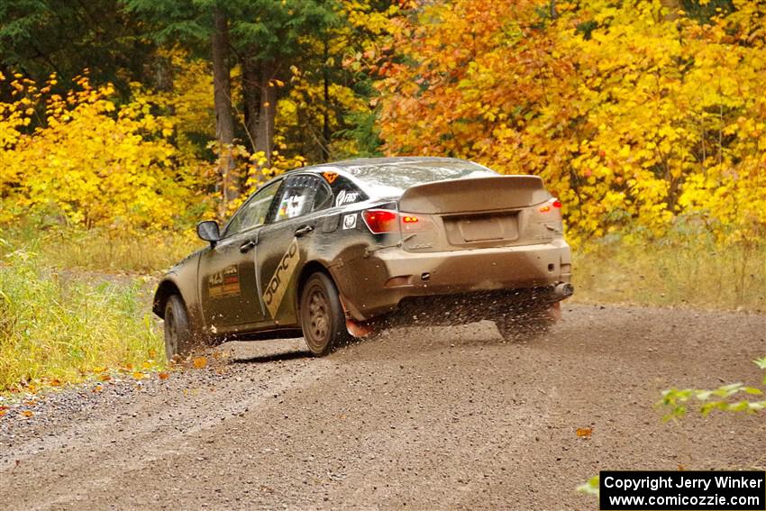 Michael Hooper / Claudia Barbera-Pullen Lexus IS350 on SS3, Bob Lake I.