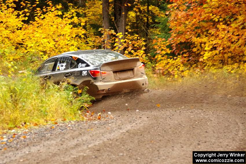 Michael Hooper / Claudia Barbera-Pullen Lexus IS350 on SS3, Bob Lake I.