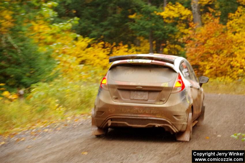 Cameron Steely / Alix Hakala Ford Fiesta ST on SS3, Bob Lake I.