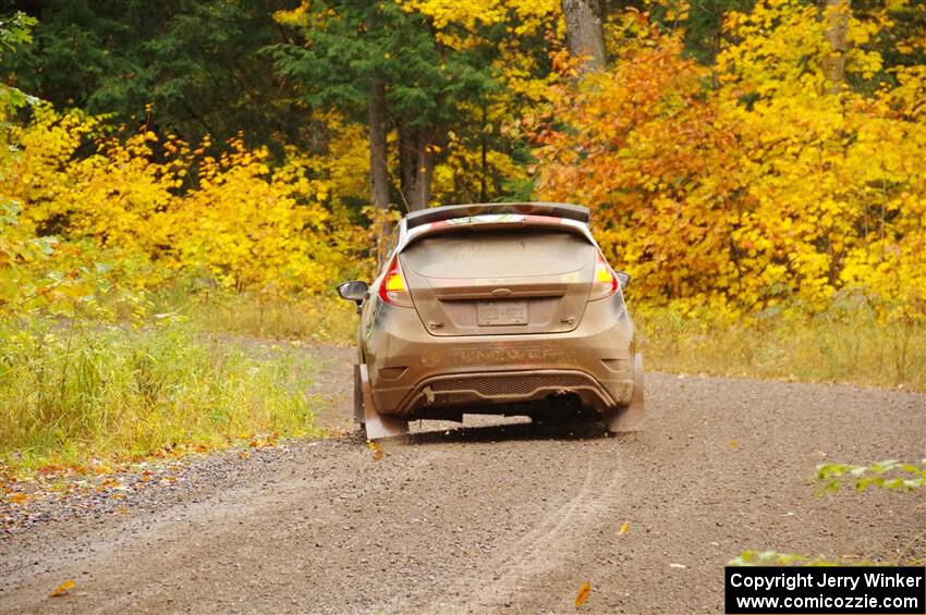 Cameron Steely / Alix Hakala Ford Fiesta ST on SS3, Bob Lake I.